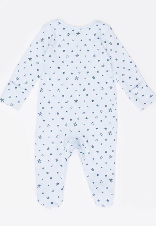 Baby Corner - Boys  Sleepsuit Pale Blue