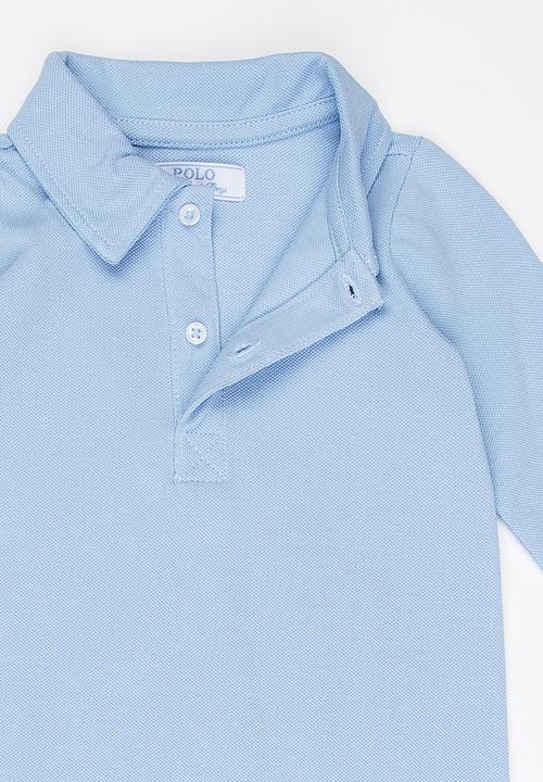 POLO - Tyler LS Babygrow Pale Blue