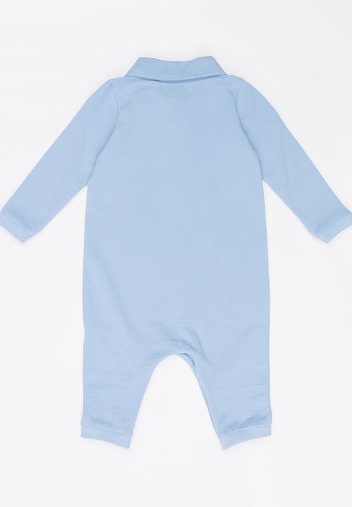 POLO - Tyler LS Babygrow Pale Blue