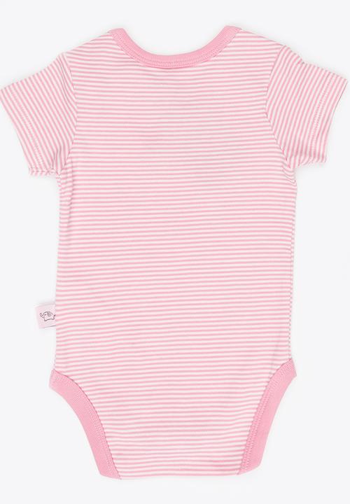 Soobe - Girls Printed Bodysuit Mid Pink