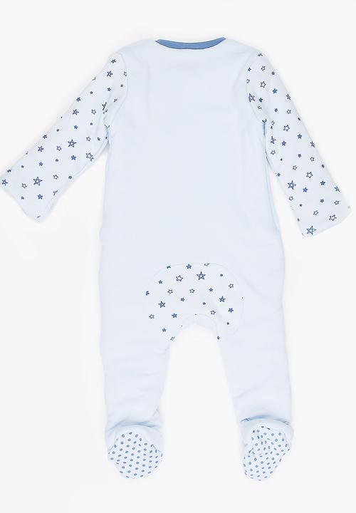 Baby Corner - Boys  Sleepsuit Pale Blue