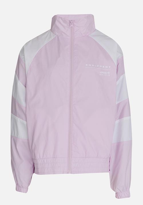 pale pink adidas jacket