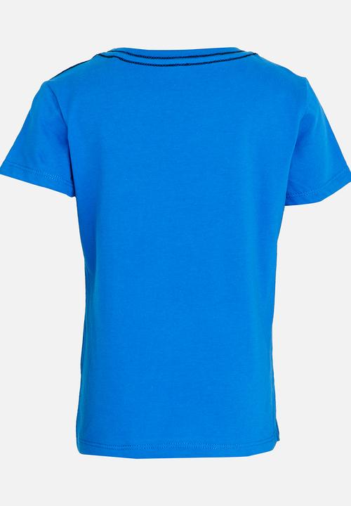 GUESS - Classic Tri Tee Blue