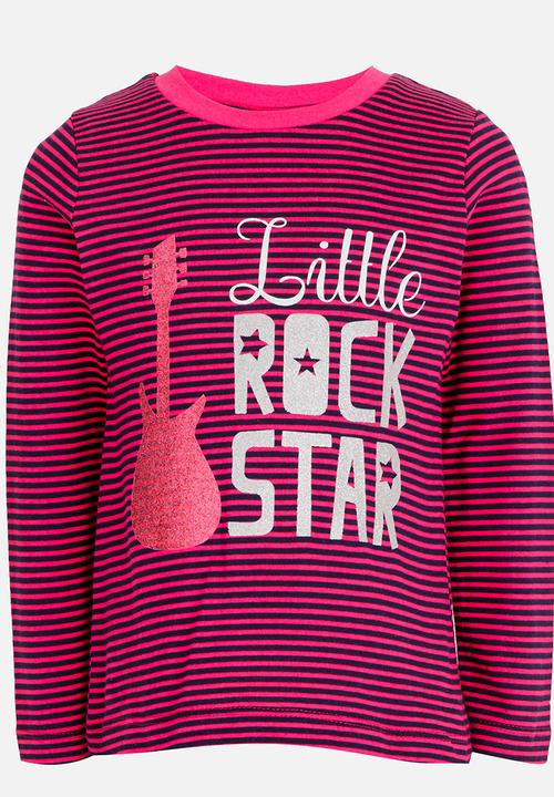 Soobe - Girls Printed Tee Dark Pink