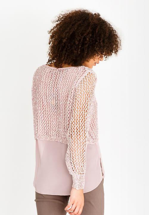 cath.nic - Sparkle Twofer Top Pale Pink