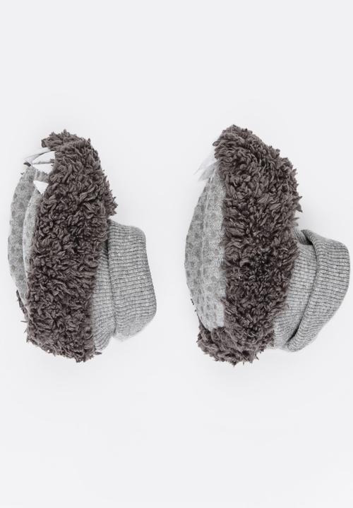 Soobe - Boys Claw Booties Dark Grey