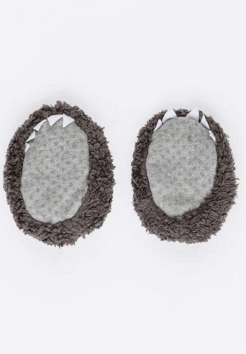 Soobe - Boys Claw Booties Dark Grey