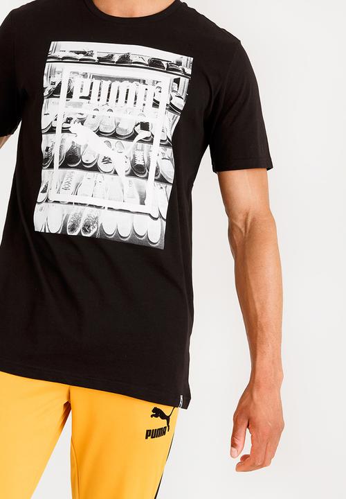 PUMA - Photoprint Shoes Tee Black
