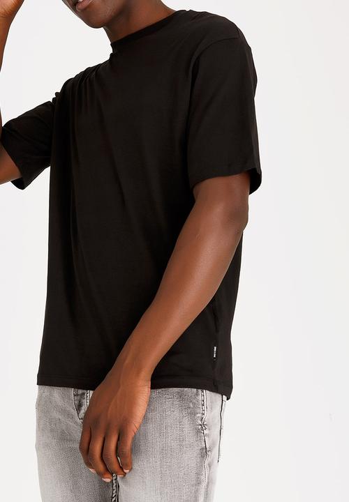 Only & Sons - Boxy Crew Neck Tee Black