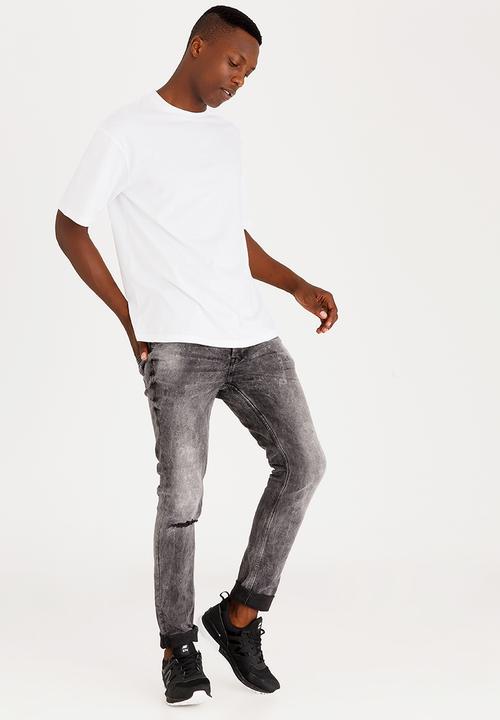 Only & Sons - Boxy Crew Neck Tee White
