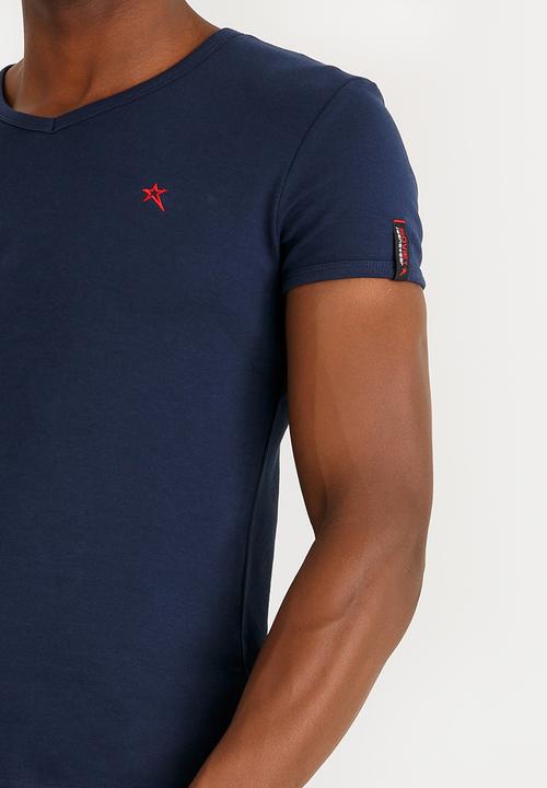 SOVIET - Bolt Evo Muscle Tee Navy