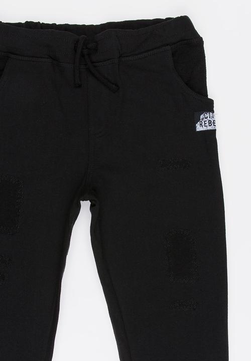 Name It - Boys Sweat Pants Black