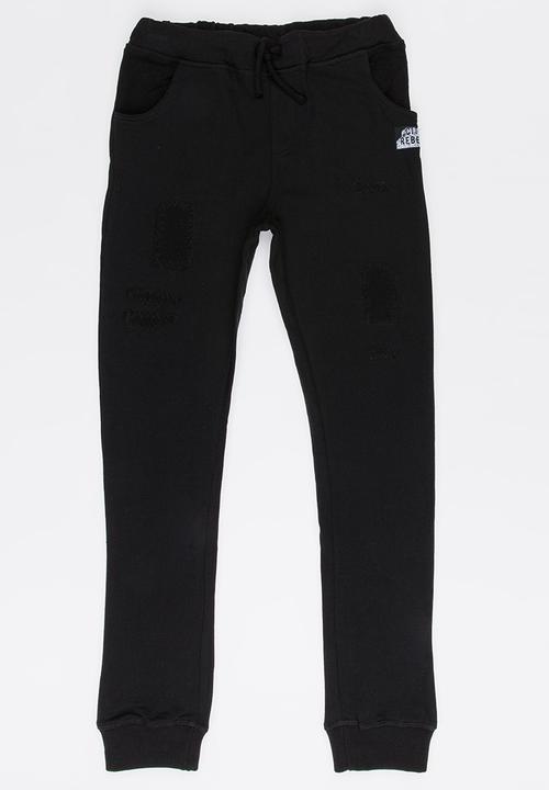 Name It - Boys Sweat Pants Black