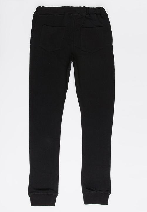 Name It - Boys Sweat Pants Black