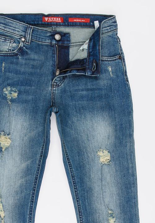 GUESS - Boys Skinny Jeans Dark Blue