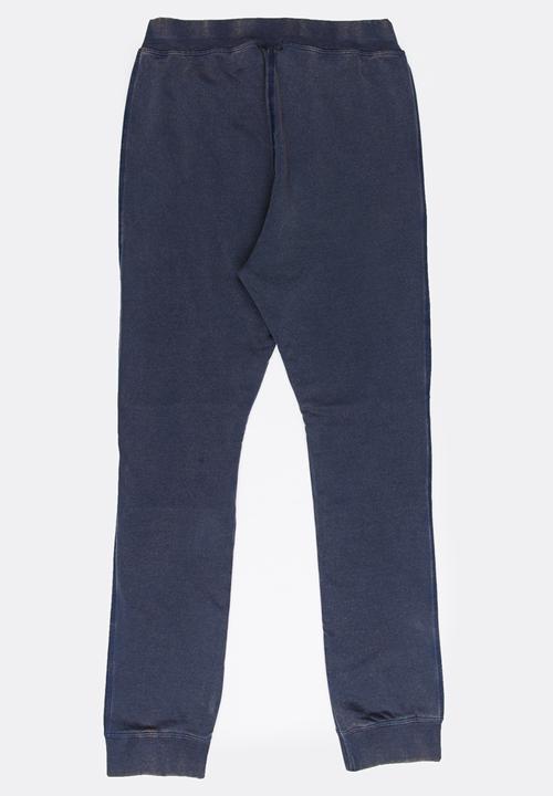 Name It - Boys Brushed Sweat Pants Mid Blue