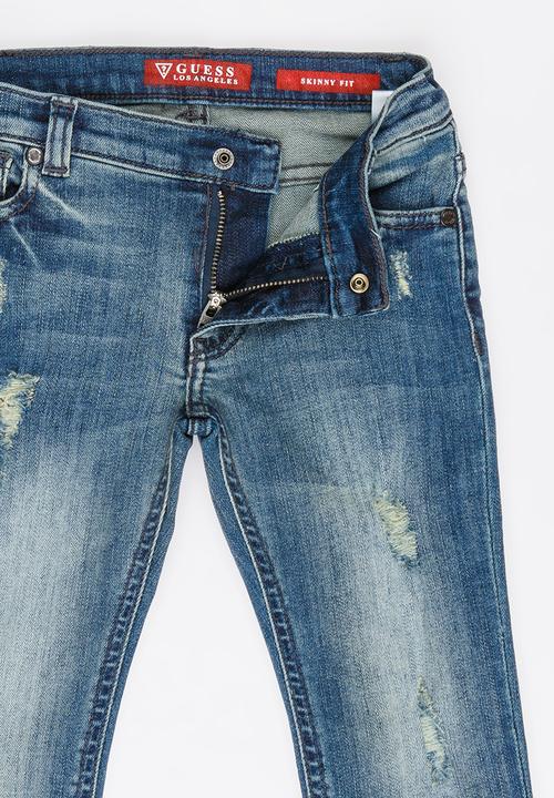 GUESS - Boys Skinny Jeans Dark Blue