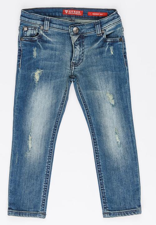 GUESS - Boys Skinny Jeans Dark Blue
