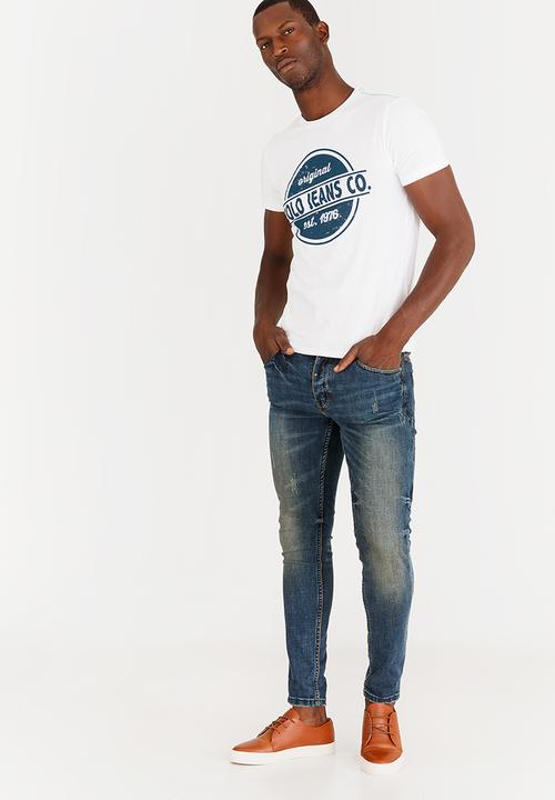 Polo Jeans Co. - Basic Printed Tee White