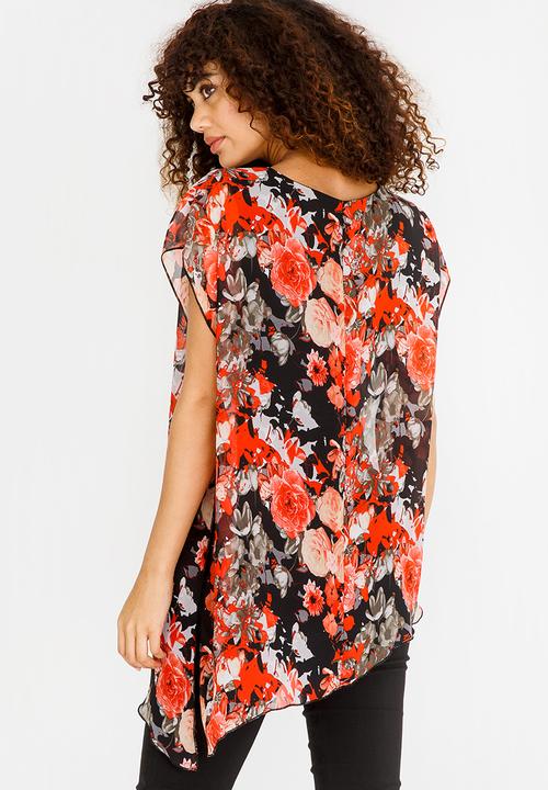 edit - Double Layer Blouse Multi-colour