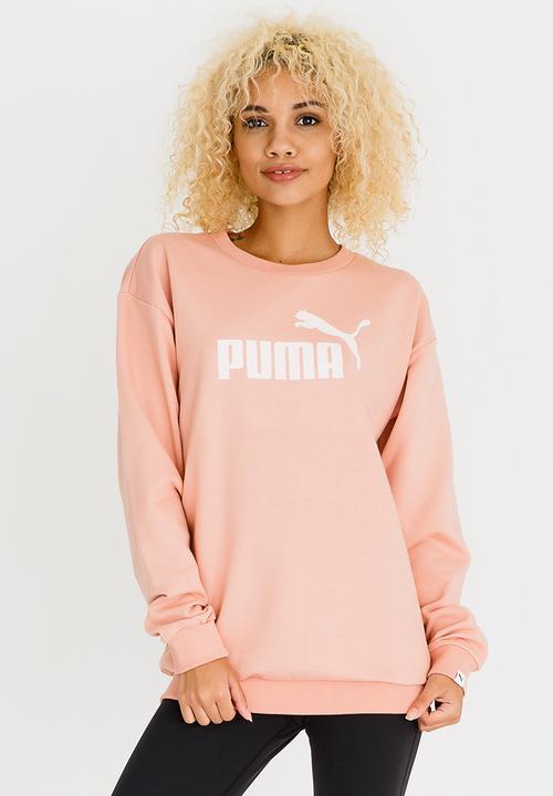 PUMA - Essential Logo Crew Sweater Peach
