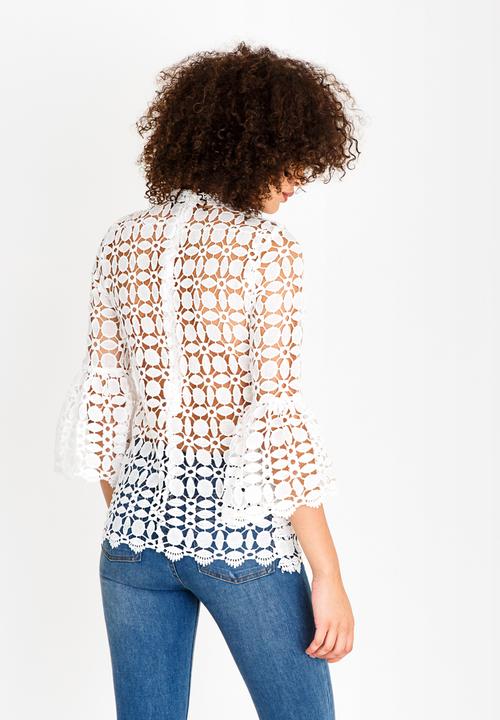 cath.nic - Lace Top White