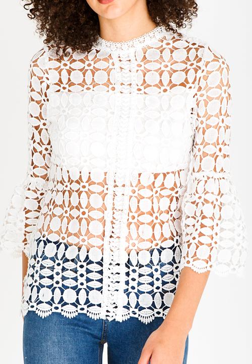 cath.nic - Lace Top White