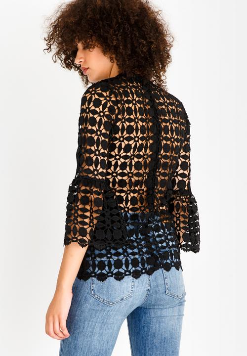 cath.nic - Lace Top Black