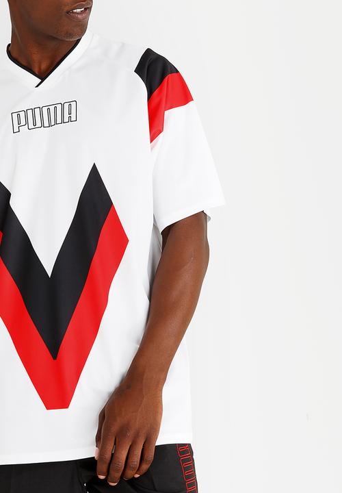 PUMA - Heritage Football Tee White