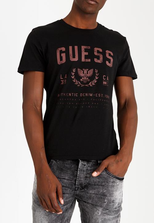 GUESS - Guess Otis Tee Black