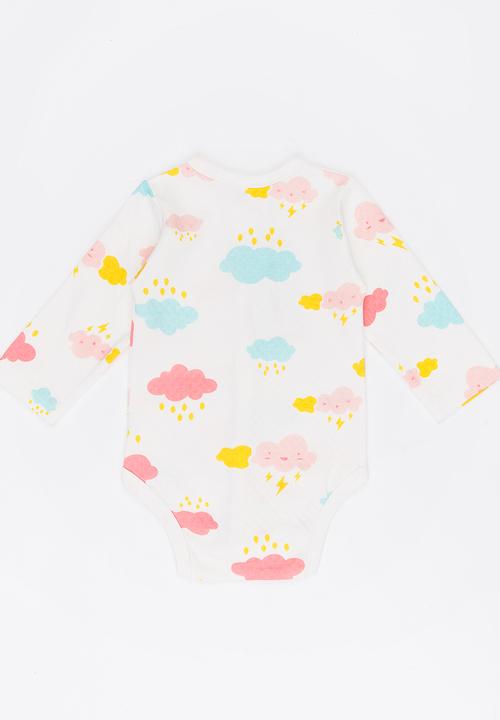 Pop Candy - Cloud print bodysuit - multi