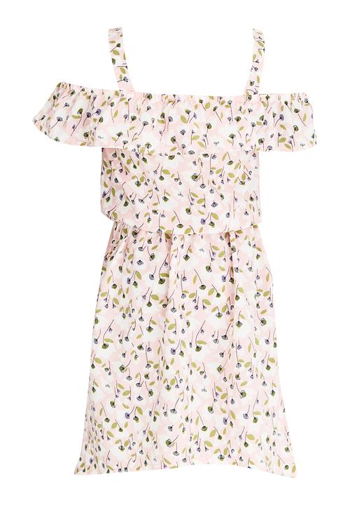 See-Saw - Bardot Dress Multi-colour
