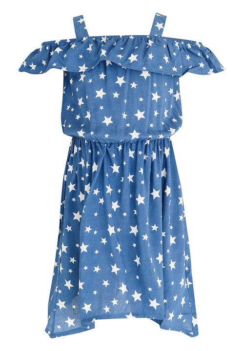 See-Saw - Bardot Dress Multi-colour