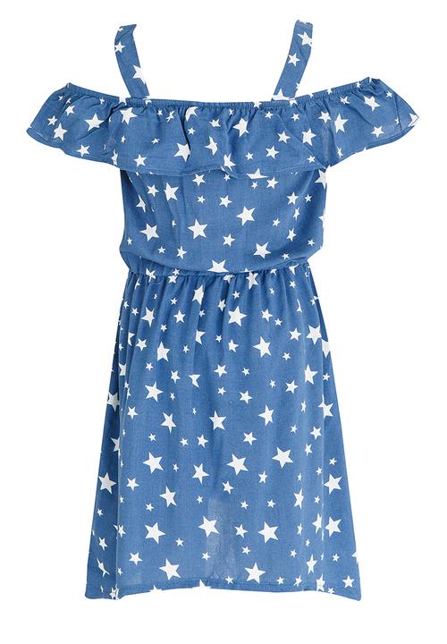 See-Saw - Bardot Dress Multi-colour