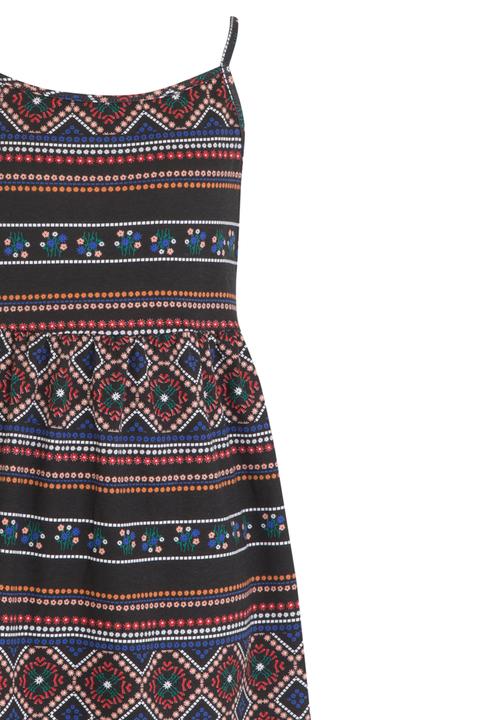 Rebel Republic - Mid Waist Strappy Dress Multi-colour