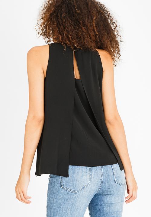 edit - Trim Detail Cami Black