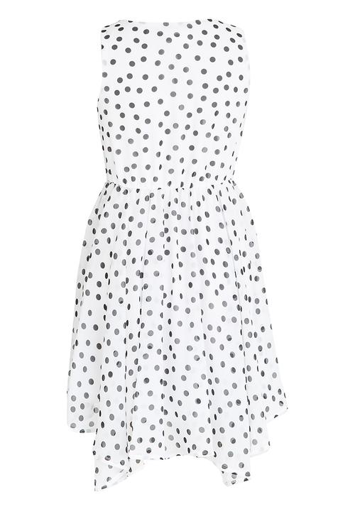 Rebel Republic - Hanky Hem Dress White