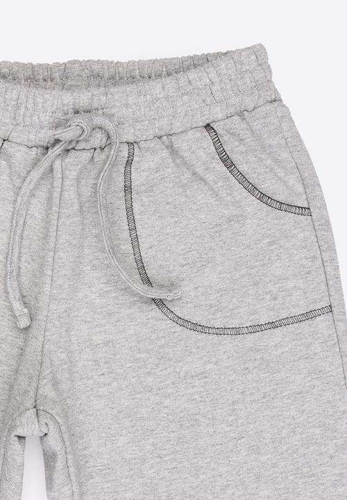 Rebel Republic - Knit Pull On Shorts Multi-colour