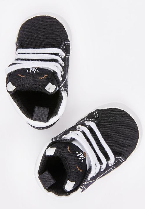 Pop Candy - Boys High Top Sneaker Black