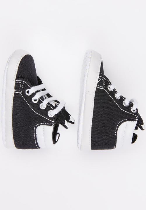 Pop Candy - Boys High Top Sneaker Black