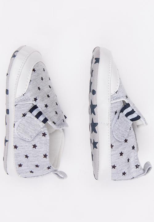 Pop Candy - Boys Printed Sneaker Grey