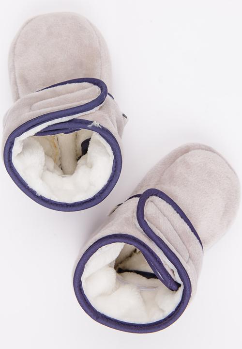 Pop Candy - Boys  slippers - grey