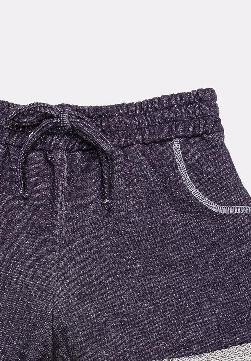 Rebel Republic - Girls Fleece Shorts Multi-colour