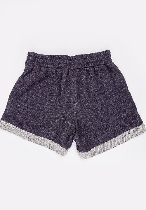 Rebel Republic - Girls Fleece Shorts Multi-colour