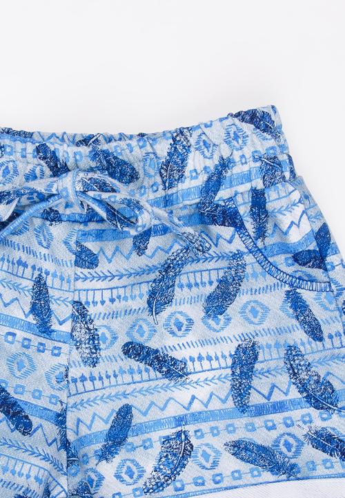 See-Saw - Girls Fleece Shorts Multi-colour