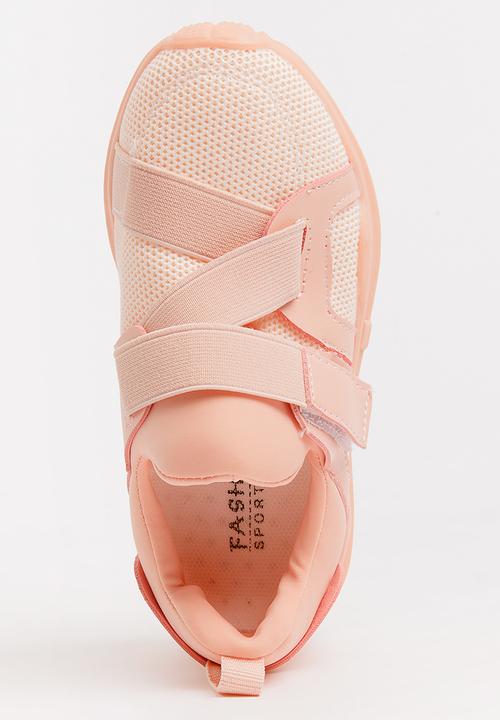 Pop Candy - Girls Crossover Sneaker Pale Pink