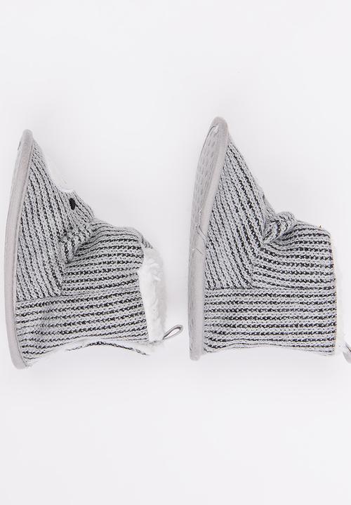 Pop Candy - Girls Bear Boot Grey