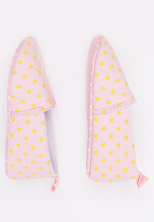 Pop Candy - Girls Printed Pump Pale Pink