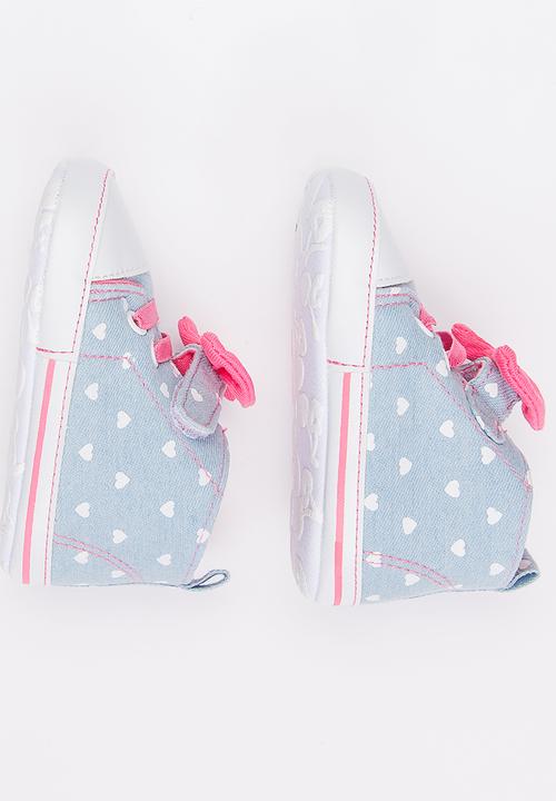 Pop Candy - Printed High Top Sneaker Blue