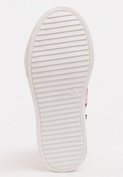 Pop Candy - Girls  Sparkle High Top Sneaker Mid Pink